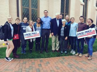 Early Voting with Representative Graig Meyer and Congressman David Price - Fall 2018